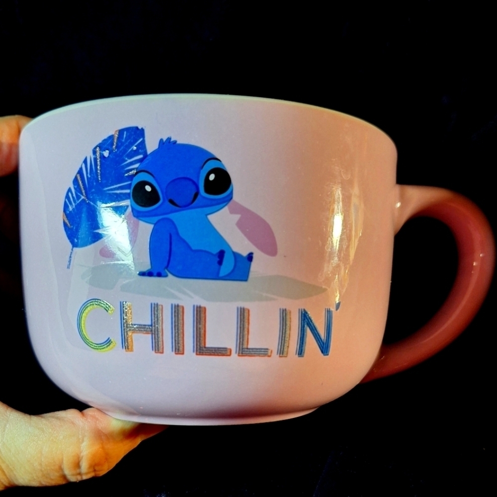 Disney Stitch Pink and Blue Mug